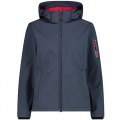 Giacca  Donna CMP WOMAN ZIP HOOD JACKET SOFTSHELL 39A5006 07UU softshell trekking