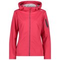 Giacca  Donna CMP WOMAN JACKET ZIP HOOD LIGHT SOFTSHELL 39A5016 11CL trekking