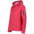 GIACCA TREKKING DONNA CMP WOMAN JACKET ZIP HOOD LIGHT SOFTSHELL 39A5016 11CL