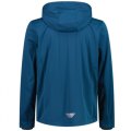 GIACCA TREKKING CMP MAN JACKET ZIP HOOD LIGHT SOFTSHELL 39A5027 N903