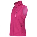 GILET TREKKING DONNA  CMP WOMAN VEST LIGHT SOFTSHELL 39A5086 18HG