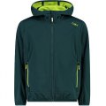 Giacca Softshell Trekking Bambino CMP KID FIX HOOD JACKET LIGHT SOFTSHELL 39A5134 E958 ALPINE