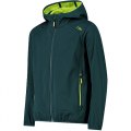 GIACCA TREKKING BAMBINO CMP KID FIX HOOD JACKET LIGHT SOFTSHELL 39A5134 E958 ALPINE