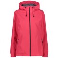 Giacca Trekking Donna CMP WOMAN RAIN FIX HOOD JACKET 39X6636 B880 FRAGOLA