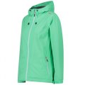 GIACCA PIOGGIA DONNA CMP WOMAN RAIN FIX HOOD JACKET 39X6636 E432 MENTA