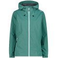 Giacca Trekking Donna CMP WOMAN RAIN FIX HOOD JACKET 39X6636 E811 AGAVE
