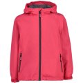 Giacca Trekking Bambina CMP KID G RAIN FIX HOOD JACKET RIPSTOP 39X7985 B880 FRAGOLA