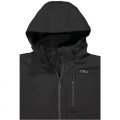 GIACCA TREKKING CMP MAN ZIP HOOD SOFTSHELL JACKET 3A01787 U901