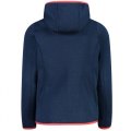 PILE BAMBINA CMP GIRL JACKET FIX HOOD KNITTED 3H19825 M928