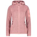 Pile Donna CMP WOMAN JACKET FIX HOOD KNITTED 3H19826 05CM PEACH