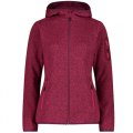 Pile Donna CMP WOMAN JACKET FIX HOOD KNITTED 3H19826 06CM FUCSIA