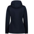 PILE CAPPUCCIO DONNA CMP WOMAN JACKET FIX HOOD KNITTED 3H19826 11NM BLU