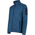 PILE UOMO CMP MAN JACKET KNITTED 3H60747N 07LT OCEAN