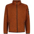 Pile CMP MAN JACKET KNITTED 3H60747N 14CT RUGGINE