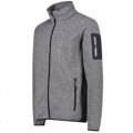 PILE UOMO CMP MAN JACKET KNITTED 3H60747N 31ZH ICE