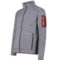 PILE UOMO CMP MAN JACKET KNITTED 3H60747N 25UP ANTRACITE