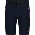 PANTALONI TREKKING BAMBINA  CMP GIRL ZIP OFF PANT STRETCH 3T51445 00NT BLU