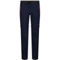 Pantaloni Accorciabili Trekking Junior CMP GIRL ZIP OFF PANT STRETCH 3T51445 05NV BLU