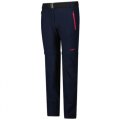 PANTALONI TREKKING STACCABILI CMP GIRL ZIP OFF PANT STRETCH 3T51445 05NV BLU