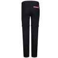 PANTALONI STACCABILI TREKKING BAMBINA CMP GIRL ZIP OFF PANT STRETCH 3T51445 02UN ANTRACITE