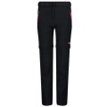 Pantaloni Accorciabili Trekking Junior CMP GIRL ZIP OFF PANT STRETCH 3T51445 02UN ANTRACITE