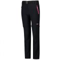 PANTALONI STACCABILI TREKKING BAMBINA CMP GIRL ZIP OFF PANT STRETCH 3T51445 02UN ANTRACITE