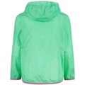 GIACCA PIOGGIA BAMBINA CMP KID JACKET RAIN FIX HOOD 3X53255 E306 GREEN