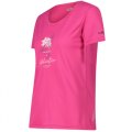 MAGLIETTA TREKKING DONNA CMP WOMAN T-SHIRT 38T6656 25HL