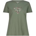 Maglia  Trekking Manica Corta Donna CMP WOMAN T-SHIRT 38T6656 F805 AVOCADO