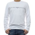 EMPORIO ARMANI  CREW NECK T-SHIRT L/SLEEVES 111653 9A516 00010 - Maglietta Manica Lunga