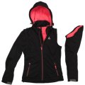 GIACCA SOFTSHELL TREKKING DONNA EXTREME ALPINE EA864WSOFTJKT MANICA STACCABILE