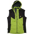 Gilet EXTREME ALPINE EA31VSTM VERDE/NERO softshell trekking