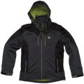 Giacca EXTREME ALPINE EA862MSOFTJKT MANICA STACCABILE ANTRACITE/NERO softshell trekking