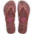 CIABATTE INFRADITO HAVAIANAS SLIM ANIMALS 4103352 6459 CROCUS ROSE