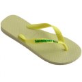 Ciabatte Infradito HAVAIANAS BRASIL LOGO 4110850 0904 LIME GREEN