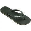 Ciabatte Infradito HAVAIANAS TOP RUBBER LOGO FILETE 4148756 4896 GREEN OLIVE