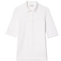 LACOSTE POLO DONNA SLIM FIT MANICA TRE QUARTI PF0503 001 BLANC