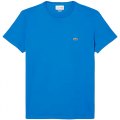 LACOSTE TH6709 3D3 BLEU - Maglietta T-shirt