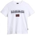 NAPAPIJRI S-AYAS NA4GDQ002 BRIGHT WHITE - Maglietta T-shirt