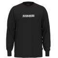 NAPAPIJRI S-BOX LS 3 NA4GK7041 BLACK - Maglia Manica Lunga