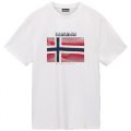 NAPAPIJRI S-LARI NA4IE5206 WHITE - Maglietta T-shirt