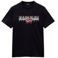 NAPAPIJRI S-AYLMER NA4HTO041 BLACK - Maglietta T-shirt