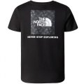 THE NORTH FACE BOY S/S REDBOX TEE 87T5JK3 - Maglietta T-shirt Junior