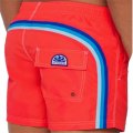 SUNDEK M504BDP0300 07901 BOARDSHORT RAINBOW ELASTIC WAIST 14" costume uomo boxer