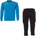 Completo Portiere Junior UHLSPORT MATCH JUNIOR GOALKEEPER SET 1005559 01